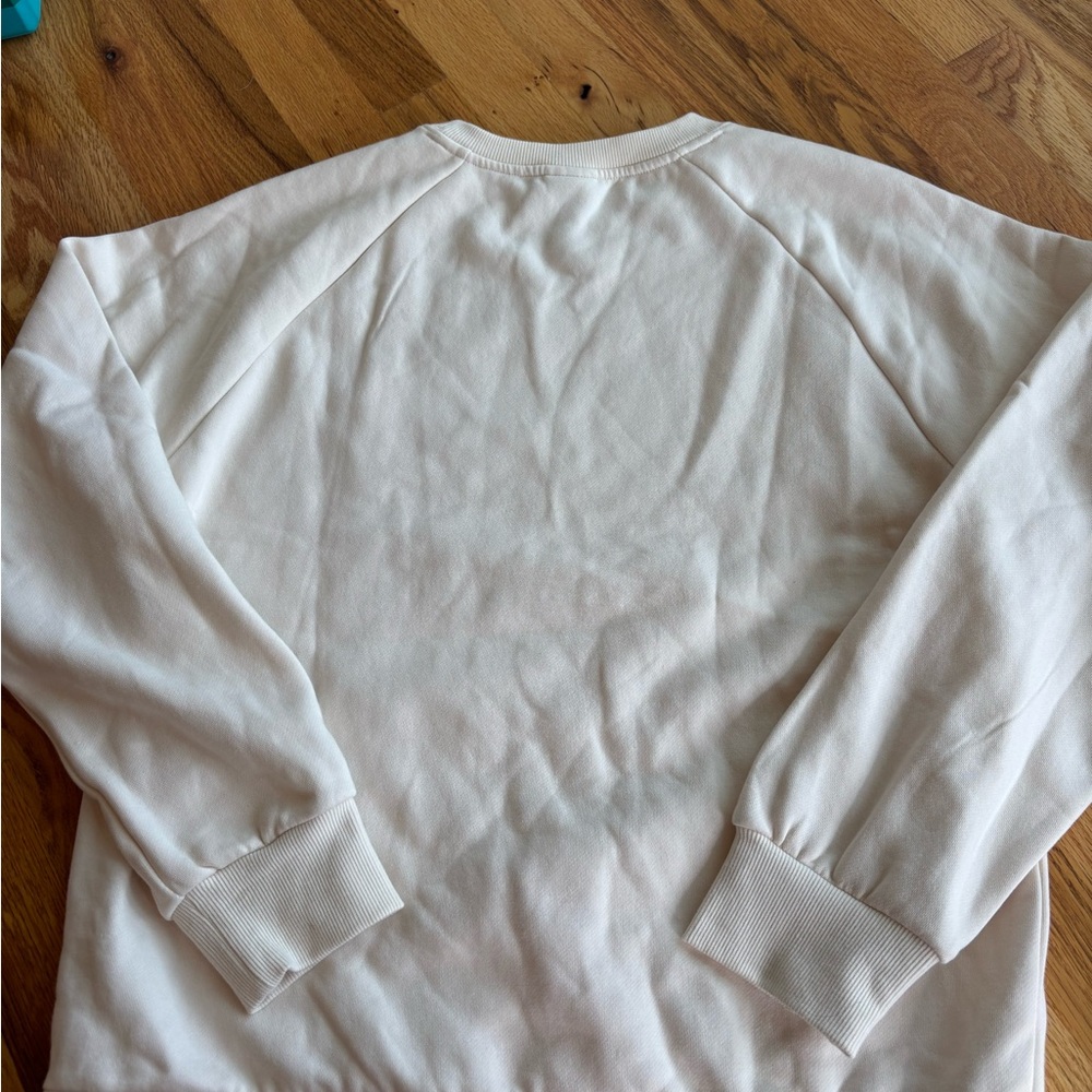 Cream Cat Lover Crewneck Sweatshirt - Picture 3 of 3
